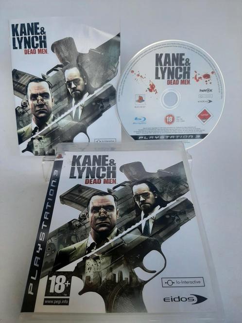 Kane & Lynch Dead Men Playstation 3, Consoles de jeu & Jeux vidéo, Jeux | Sony PlayStation 3, Enlèvement ou Envoi