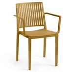 Stoel | Kunststof | Zandkleurig | In-/Outdoor |, Verzenden, Nieuw in verpakking