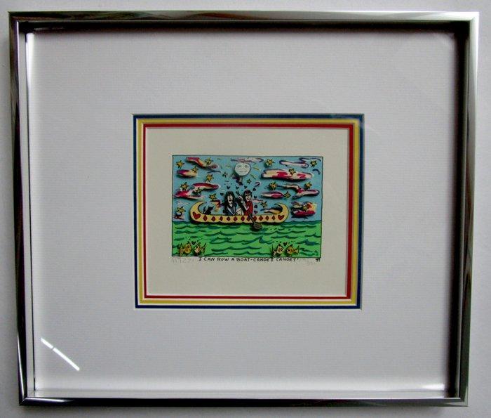 James Rizzi (1950-2011) - Can Row A Boat - Canoe? Canoe?, Antiek en Kunst, Kunst | Designobjecten