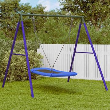 vidaXL Schommelset met nestschommel, Kinderen en Baby's, Verzenden, Nieuw