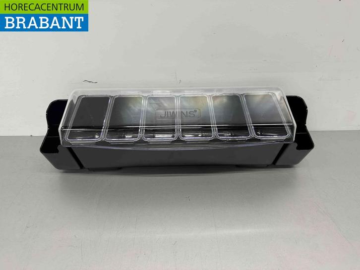 HCB Ingredientenhouder Ingredientenbak Garneerunit met 6, Zakelijke goederen, Horeca | Keukenapparatuur, Ophalen of Verzenden