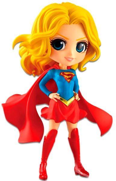 Banpresto Q Posket DC Comics Figure-Supergirl B 9CM, Verzamelen, Poppetjes en Figuurtjes, Ophalen of Verzenden