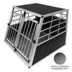 Hondenkooi voor auto - alumunium - 2 deuren - Large, Dieren en Toebehoren, Hondenhokken, Nieuw, Verzenden