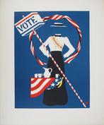 Robert Indiana (1928-2018) - Votes for Women : La militante, Antiek en Kunst, Antiek | Overige Antiek