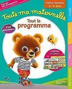 Toute Ma Maternelle- Tout le programme - Petite s...  Book, Blandino, Guy, Verzenden