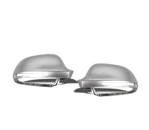 COQUES RÉTROVISEURS POUR AUDI A6 C6 / 4F 09-10 ALUMINIO CROM, Autos : Pièces & Accessoires, Carrosserie & Tôlerie, Envoi