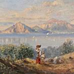 Achille Solari (1835-1934) - Veduta di Capri da