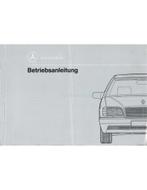 1991 MERCEDES BENZ S KLASSE INSTRUCTIEBOEKJE DUITS, Auto diversen, Handleidingen en Instructieboekjes, Ophalen of Verzenden