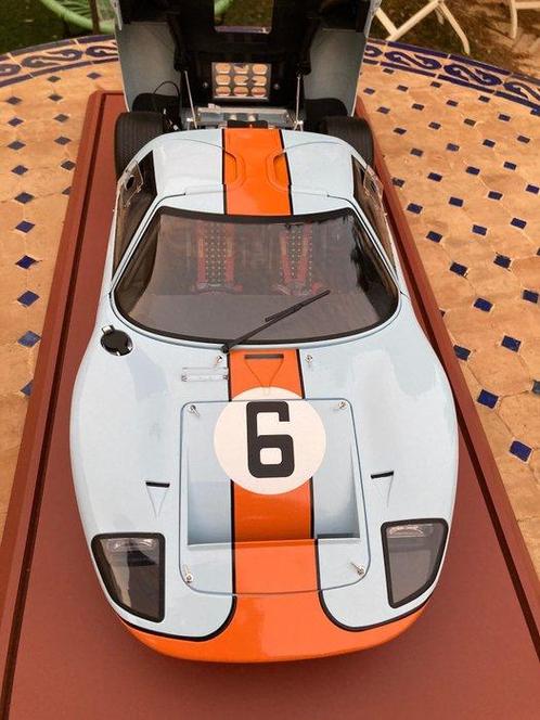 Altaya 1:8 - Model raceauto - Ford GT 40 #6, Hobby en Vrije tijd, Modelauto's | 1:5 tot 1:12