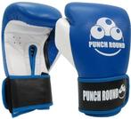 PunchR™ Punch Round™ ELITE PRO Bokshandschoenen Blauw Wit, Sport en Fitness, Verzenden, Nieuw, Bokshandschoenen