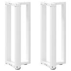 vidaXL Console tafelpoten 2 st T-vormig 38x25x(72-73) cm, Verzenden, Nieuw