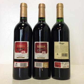 1991 Bodegas Muga Reserva , 1995 & 1996 Crianza - Rioja - 3