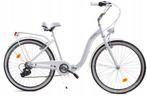 Vouwfiets - 26 inch - met 7 versnellingen - wit, Fietsen en Brommers, Ophalen of Verzenden, Nieuw