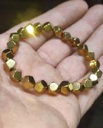 Prachtige pyrietarmband in cadeauverpakking, gratis