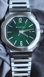 Bvlgari - Octo Roma - Bulgari octo green special edition for, Handtassen en Accessoires, Horloges | Heren, Nieuw