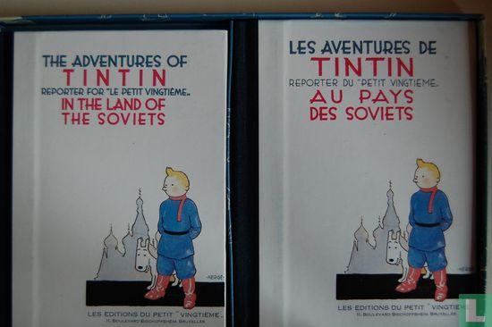 Mini box Kuifje Sovjet - 1989, Boeken, Stripverhalen, Zo goed als nieuw, Meerdere stripboeken, Verzenden