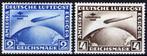 Allemagne et Colonies 1930 - Zeppelin 1.Sudamerika Fahrt, Timbres & Monnaies, Timbres | Europe | Allemagne