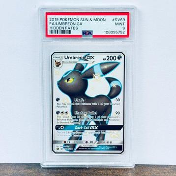 Pokémon Graded card - Umbreon GX FA - Hidden Fates #SV69 -