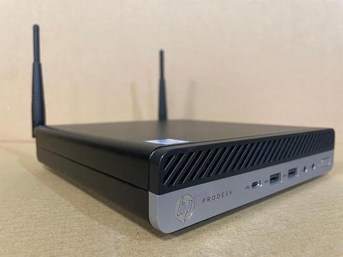 HP Prodesk 600 G5 mini PC, 8GB , 128B SSD , i3-8100T , WiF, Computers en Software, Desktop Pc's, 2 tot 3 Ghz, SSD, Zo goed als nieuw