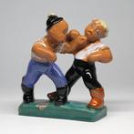 Komlós Ceramics - Komlós Brothers - Statuette, Boxers - 15.5