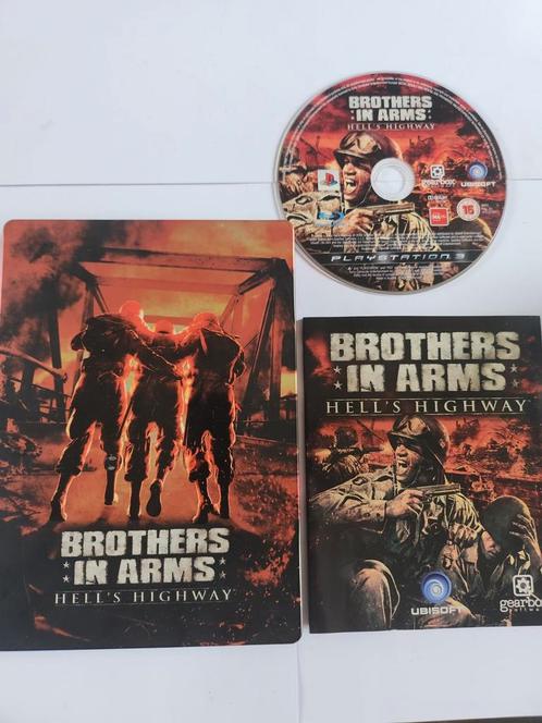Brothers in Arms Hells Highway Steelcase Playstation 3, Games en Spelcomputers, Games | Sony PlayStation 3, Zo goed als nieuw