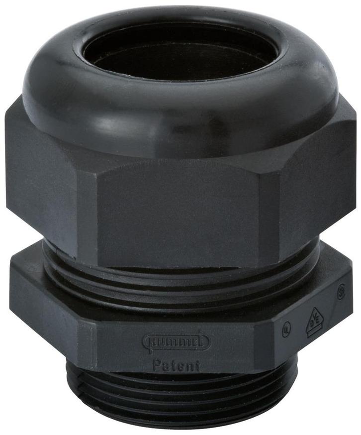 Hsk-K M40x1.5 Gaine De Câble En Polyamide Noire - 1209400150, Doe-het-zelf en Bouw, Elektriciteit en Kabels, Verzenden
