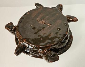 Alfred Hengelmolen - Sculpture, Grote, gesigneerde schildpad