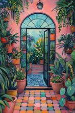 Felix van Horst - Garden Gateway (XXL), Antiek en Kunst