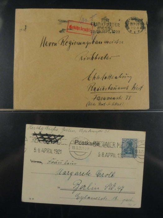 Duitse Rijk - Verzameling van Duitse beurzen en, Timbres & Monnaies, Timbres | Europe | Allemagne