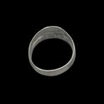 Laat-Romeins / Vroeg-Byzantijns zilveren ring met dubbele, Antiek en Kunst