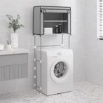 vidaXL Opbergrek voor boven wasmachine 2-laags 71x29,5x170,5, Verzenden