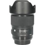 Tweedehands Sigma 20mm f/1.4 DG HSM Art Canon CM5144, Ophalen of Verzenden, Gebruikt, Overige typen