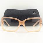 Chanel - Shield Transparent Salmon Color Resin Frame with, Nieuw