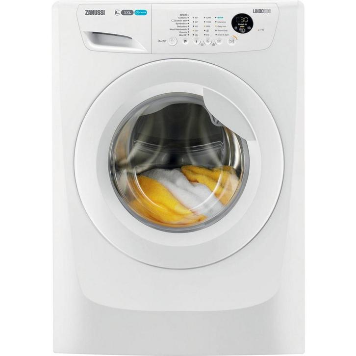 Zanussi Zwf91283w Wasmachine 9kg 1200t, Elektronische apparatuur, Wasmachines, Ophalen of Verzenden