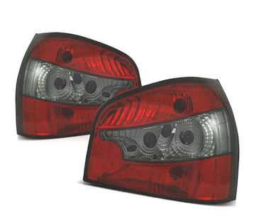 FEUX ARRIÈRE AUDI A3 8L 96-00 HATCHBACK LEX ROUGE FUMÉ, Verzenden