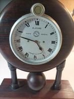 Tafelklok - Jaeger - Messing, Hout - 1940-1950