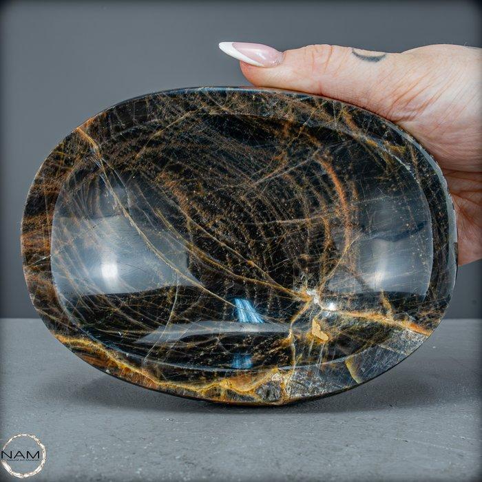 Exclusieve natuurlijke maansteen schaal uit Madagaskar-, Verzamelen, Mineralen en Fossielen