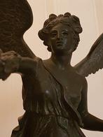 Beeld, Vittoria alata - 83 cm - Brons, Marmer, Terracotta