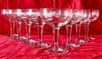 Champagneglas (8) - Verre soufflé en gravé - Champagnecoupe