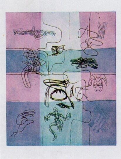 Stanley William Hayter (1901-1988) - Hommage a Penrose, Antiek en Kunst, Antiek | Overige Antiek