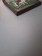 Carreau - Cloisonne carreau Koe - Porceleyne Fles - L.E.F., Antiek en Kunst