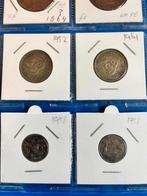 Australië. Een grote oude verzameling munten van 241 munten