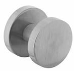 Intersteel Knop plat vast op rozet Ø52X10mm verdekt RVS, Doe-het-zelf en Bouw, Ophalen of Verzenden, Nieuw