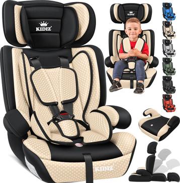 KIDIZ® Autostoeltje - 5-punts veiligheidsgordel - Beige beschikbaar voor biedingen