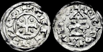 943-996ad France Normandy Richard I Ar denier zilver, Verzenden