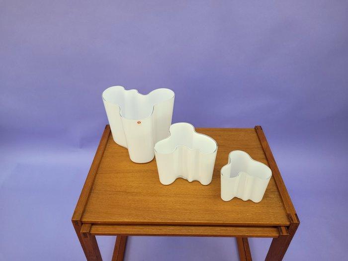 ittala - Alvar Aalto - Pot (3) - Savoy - Glas, Antiek en Kunst, Antiek | Meubels | Stoelen en Sofa's