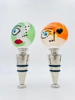 Guidotti - sculptuur, Picasso Tappi Bottiglia con foglia, Antiek en Kunst, Antiek | Glaswerk en Kristal