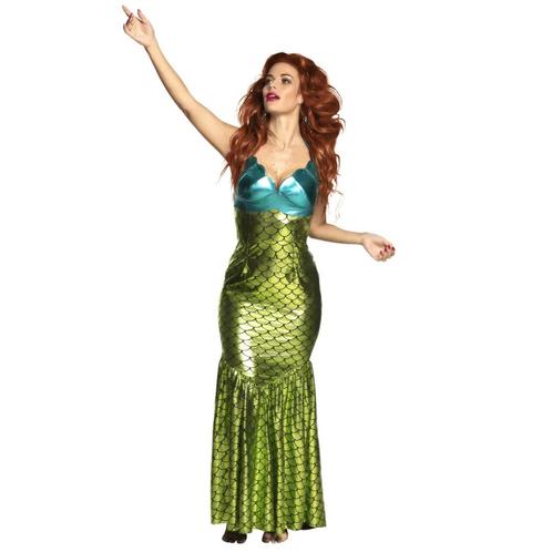 Zeemeermin Kostuum Dames, Kleding | Dames, Carnavalskleding en Feestkleding, Nieuw, Verzenden