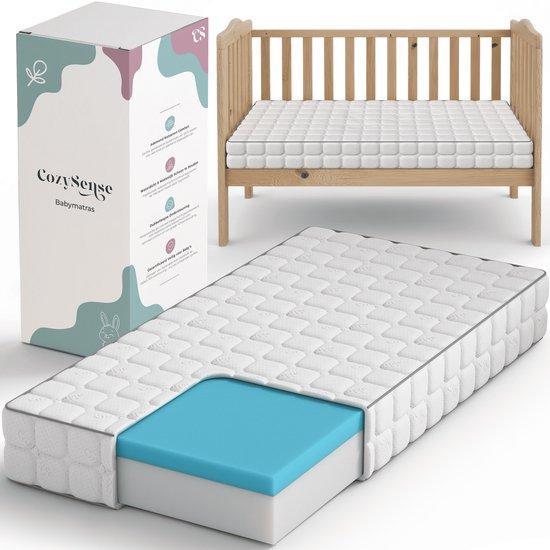 2dekans | CozySense® Baby Matras 60x120 - Ledikant - Voor, Maison & Meubles, Chambre à coucher | Linge de lit, Enlèvement ou Envoi