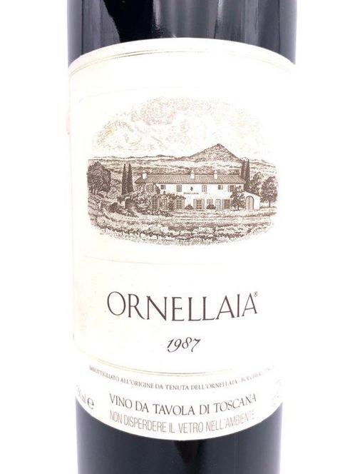 1987 Tenuta dell’Ornellaia, Ornellaia - Bolgheri Superiore -, Verzamelen, Wijnen